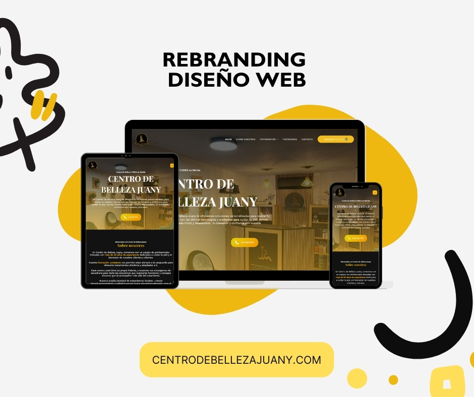Centro de Belleza Juany Rebranding